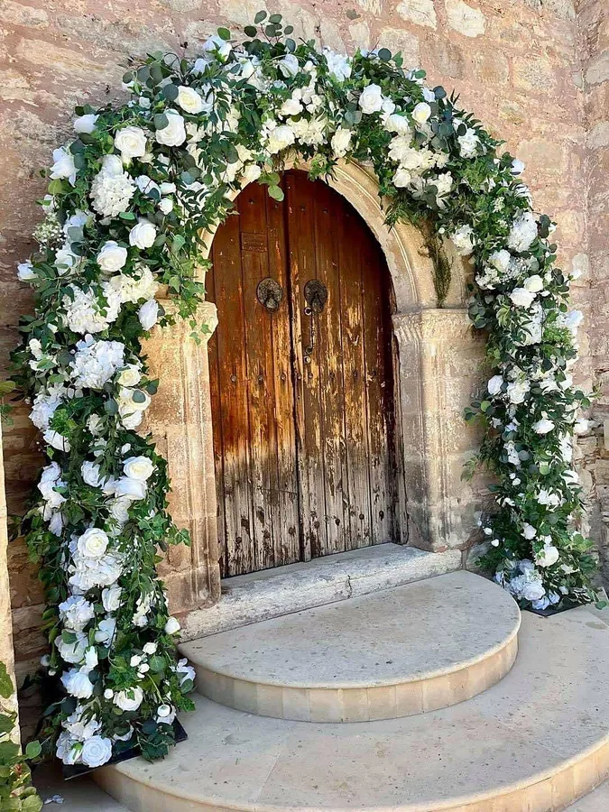 Church door arch