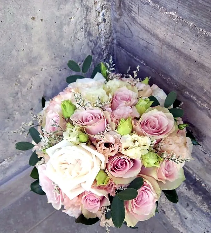 Pastel bouquets